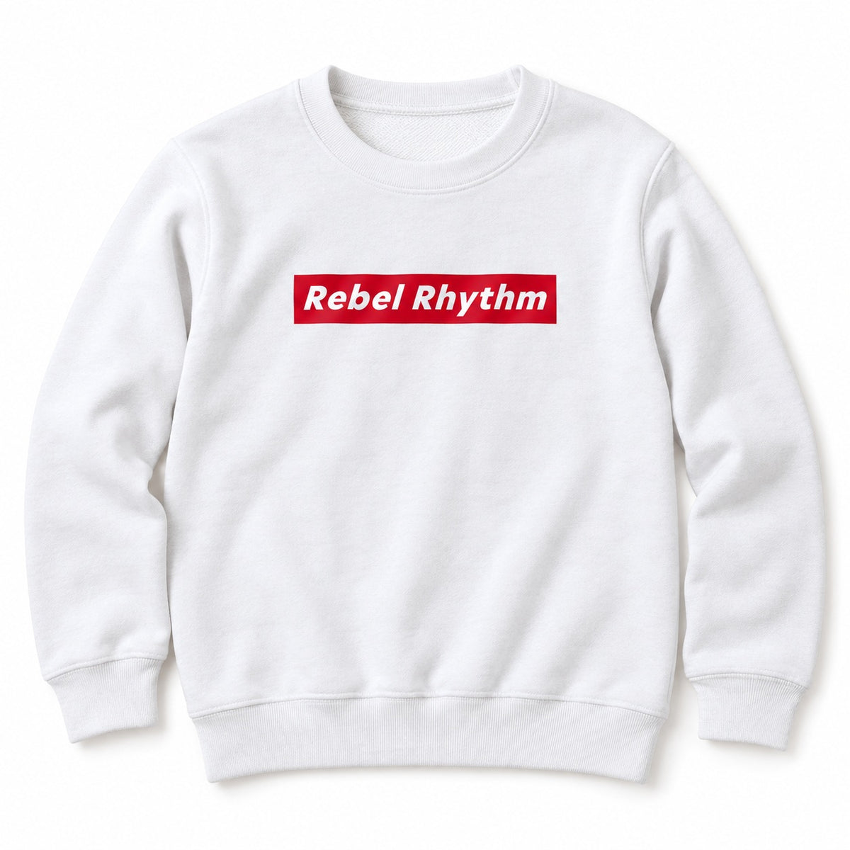 RebelRhythm×レッド キッズトレーナー ホワイト