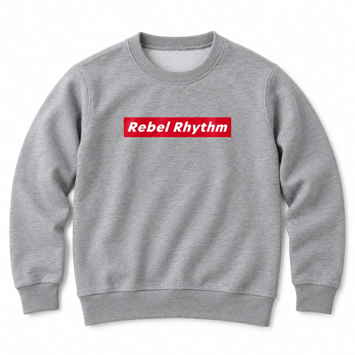 RebelRhythm×レッド キッズトレーナー 杢グレー