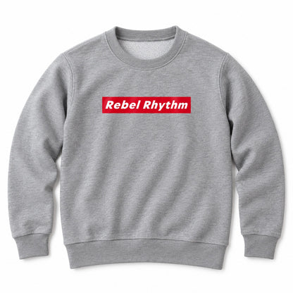 RebelRhythm×レッド キッズトレーナー 杢グレー