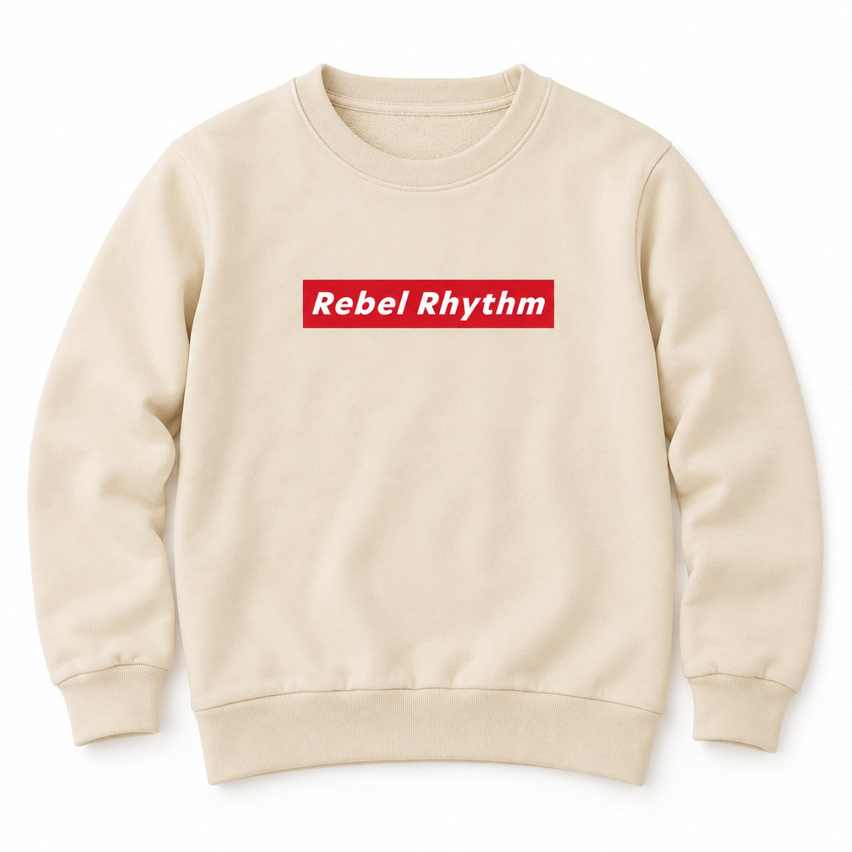 RebelRhythm×レッド キッズトレーナー ライトベージュ