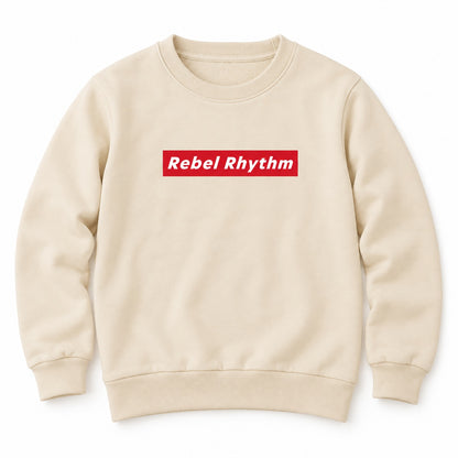 RebelRhythm×レッド キッズトレーナー ライトベージュ