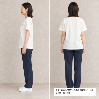 ウーパールーパー ワンポイントTシャツ「うぱーん」｜きょとん顔に、脱力。