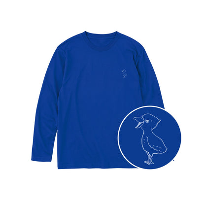 端弘コウ キッズ長袖Tシャツ 032_ロイヤルブルー