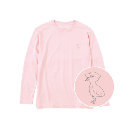 端弘コウ キッズ長袖Tシャツ 132_ライトピンク