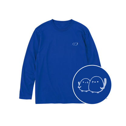 しまえなが キッズ長袖Tシャツ 032_ロイヤルブルー