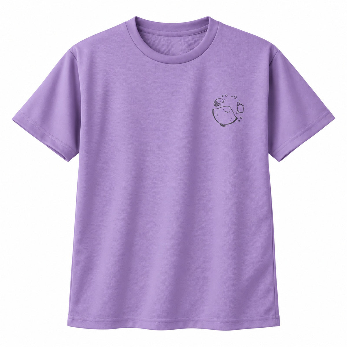 えいみょん キッズドライTシャツ 188_ライトパープル