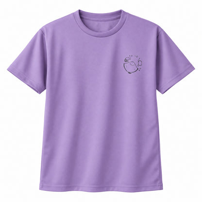 えいみょん キッズドライTシャツ 188_ライトパープル