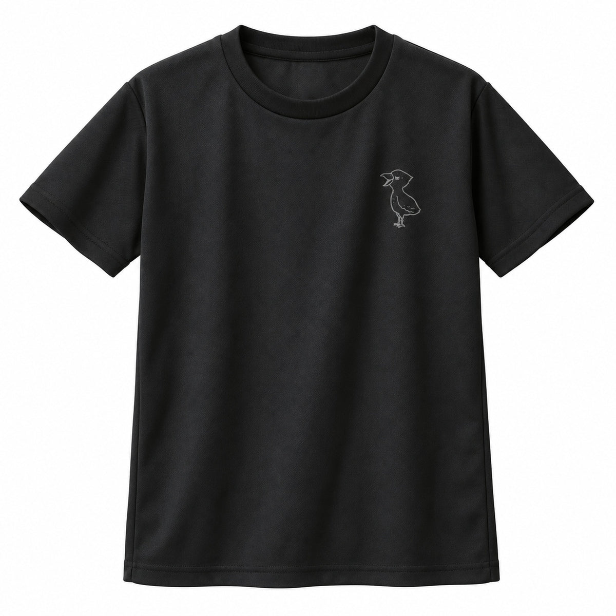 端弘コウ キッズドライTシャツ 005_ブラック