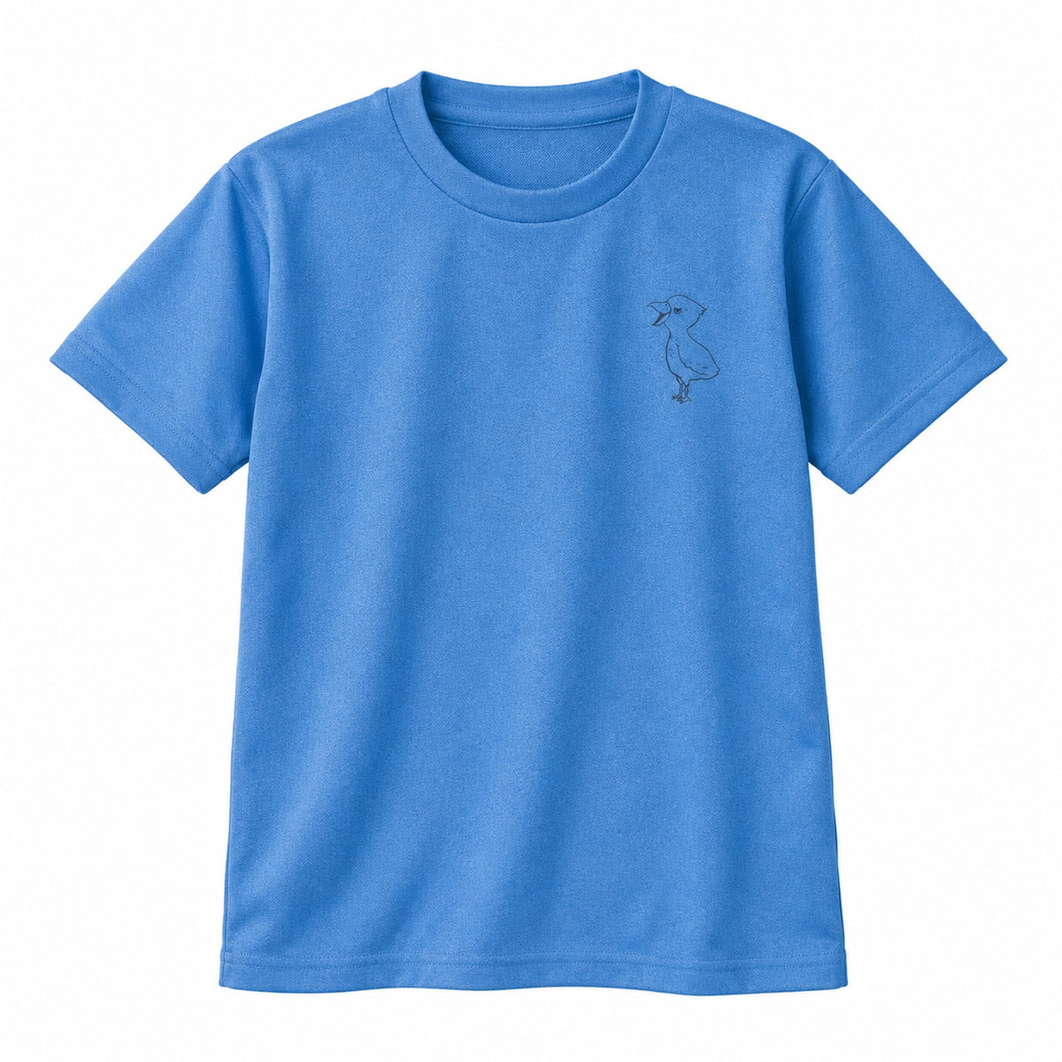 端弘コウ キッズドライTシャツ 902_ミックスブルー