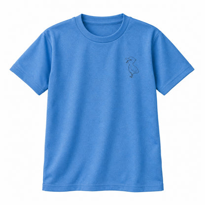 端弘コウ キッズドライTシャツ 902_ミックスブルー