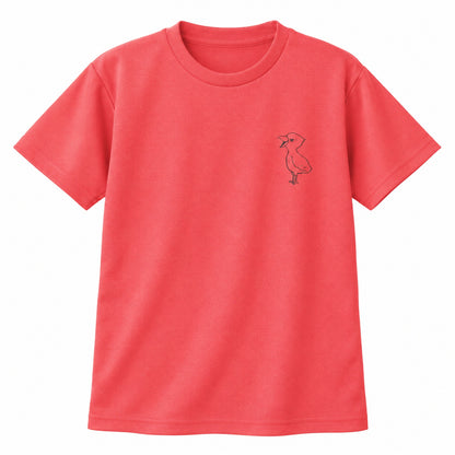 端弘コウ キッズドライTシャツ 903_ミックスレッド