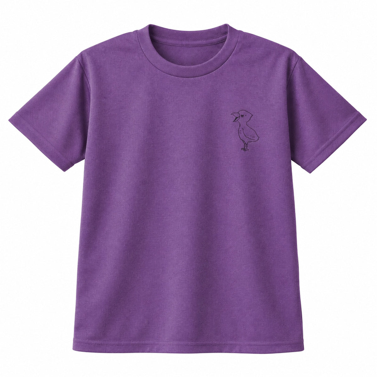 端弘コウ キッズドライTシャツ 905_ミックスパープル