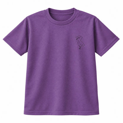 端弘コウ キッズドライTシャツ 905_ミックスパープル