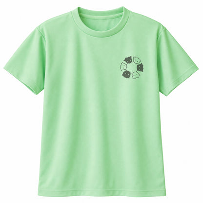 めんべーだー キッズドライTシャツ 027_メロン