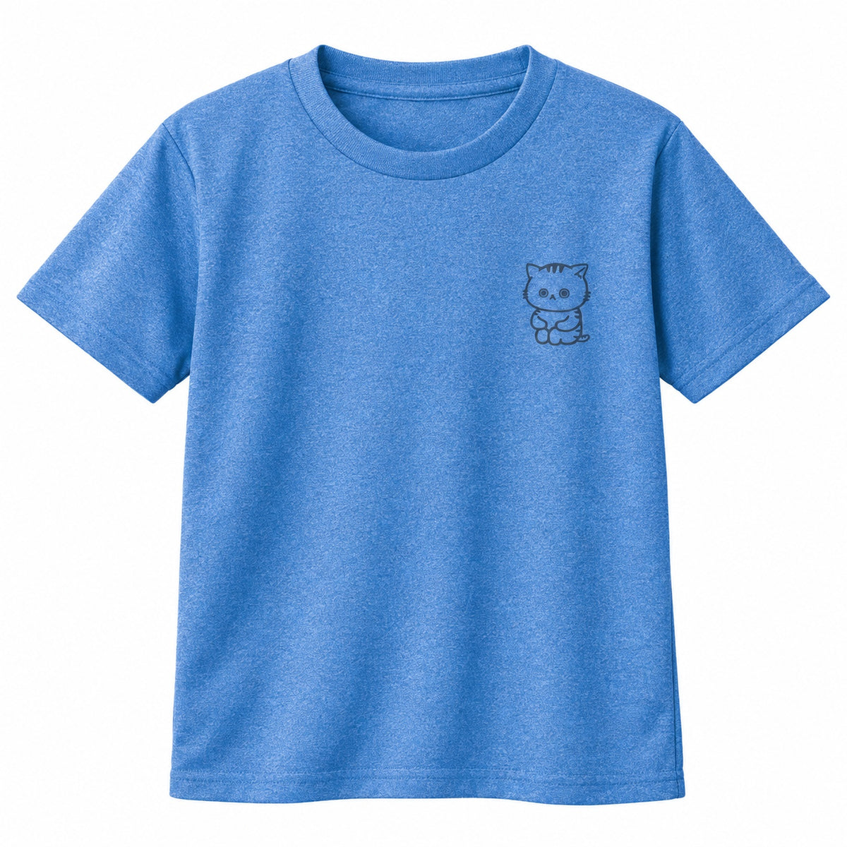 ねっこ キッズドライTシャツ 902_ミックスブルー