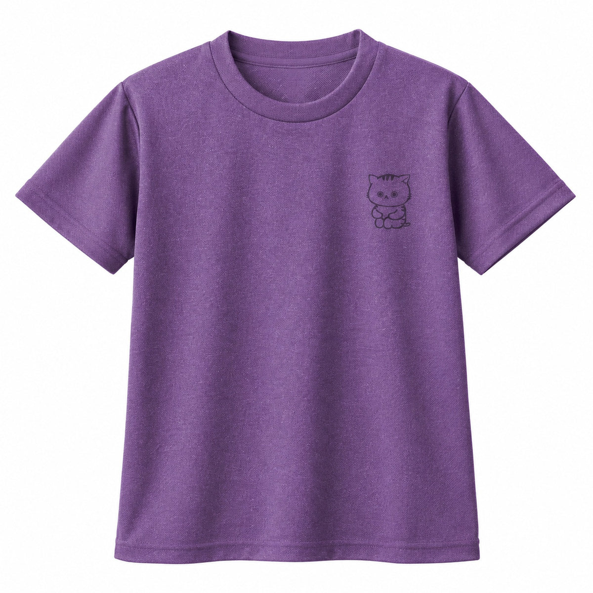 ねっこ キッズドライTシャツ 905_ミックスパープル