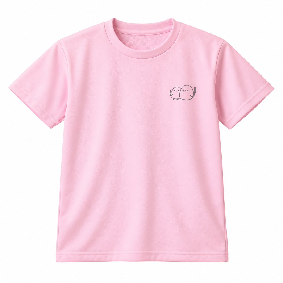 しまえなが キッズドライTシャツ 132_ライトピンク