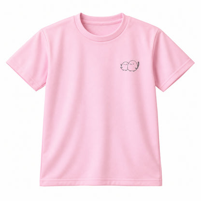 しまえなが キッズドライTシャツ 132_ライトピンク