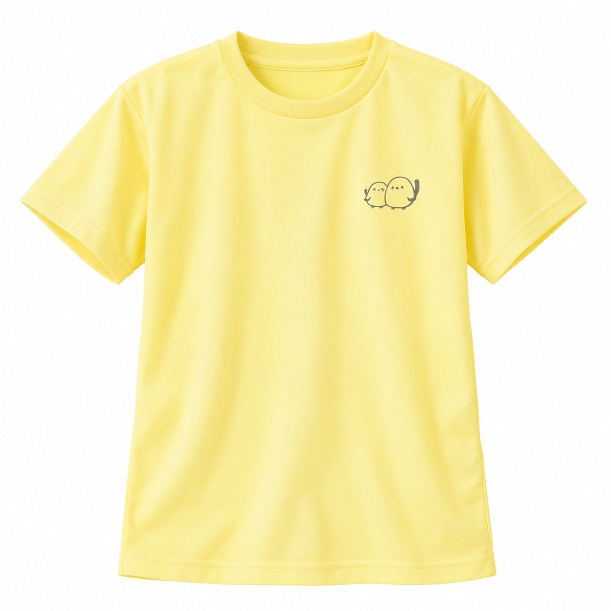 しまえなが キッズドライTシャツ 134_ライトイエロー