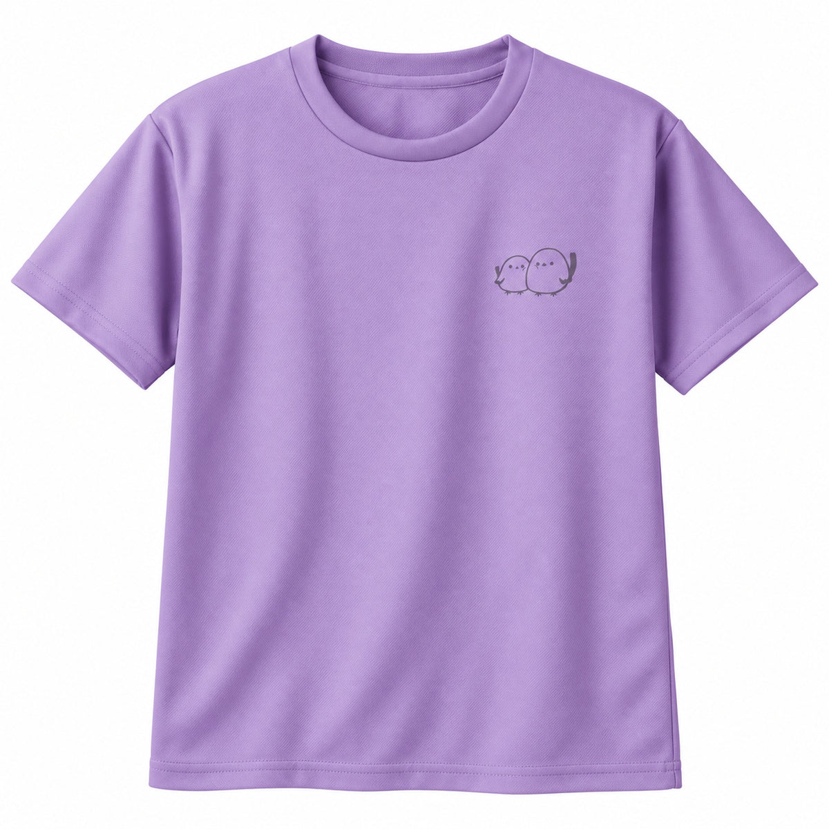 しまえなが キッズドライTシャツ 188_ライトパープル