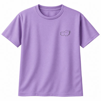 しまえなが キッズドライTシャツ 188_ライトパープル