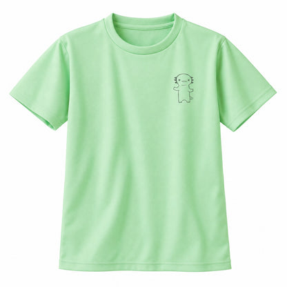 うぱーん キッズドライTシャツ 027_メロン