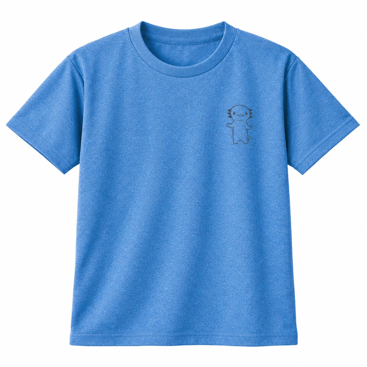 うぱーん キッズドライTシャツ 902_ミックスブルー