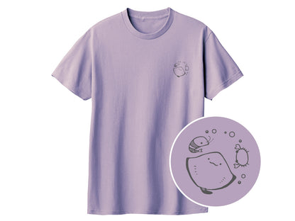 えいみょん ワンポイントTシャツ 427_ラベンダーミスト