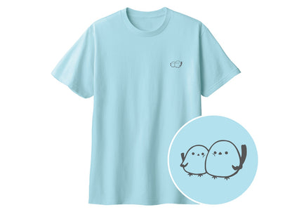 しまえなが ワンポイントTシャツ 133_ライトブルー