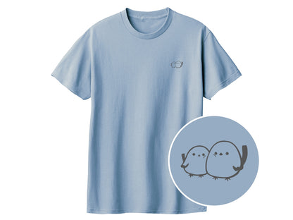 しまえなが ワンポイントTシャツ 426_アシッドブルー