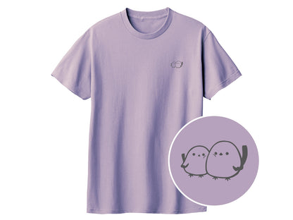 しまえなが ワンポイントTシャツ 427_ラベンダーミスト