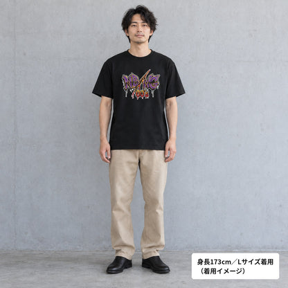 グラフィティロゴ「NB/WG 00's」Tシャツ 着用イメージ（正面・全身）