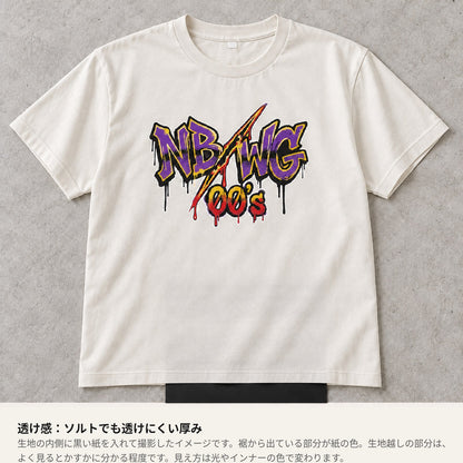 グラフィティロゴ Tシャツ「NB/WG 00's」｜00年代の空気をまとう。