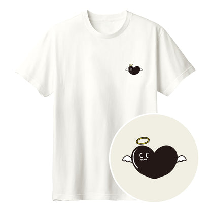 天使ハート「あのよん」Tシャツ アイボリー
