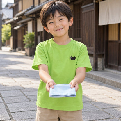 天使ハート キッズTシャツ「あのよん」｜胸元に、ちいさな天使。