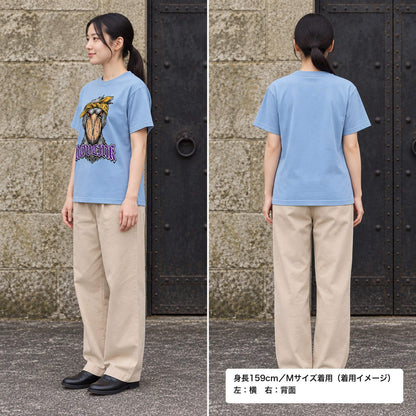 ハシビロコウ Tシャツ「NOBLINK」｜睨みをきかせる。