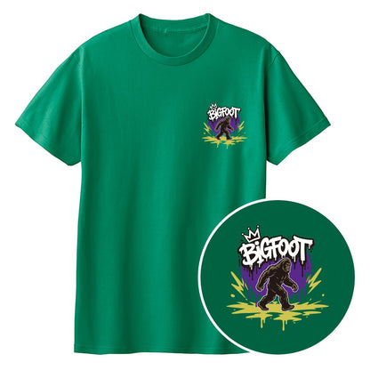 BIGFOOT ワンポイントキッズTシャツ 025_グリーン