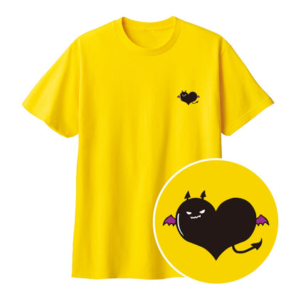 悪魔ハート「でももん」キッズTシャツ デイジー