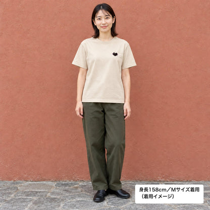 悪魔ハート ワンポイントTシャツ「でももん」｜ちょっぴり、いたずら心。