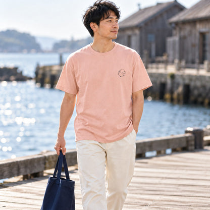 エイ ワンポイントTシャツ「えいみょん」｜海の仲間と、ぷかぷか。