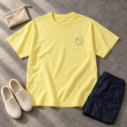エイ ワンポイントTシャツ「えいみょん」｜海の仲間と、ぷかぷか。