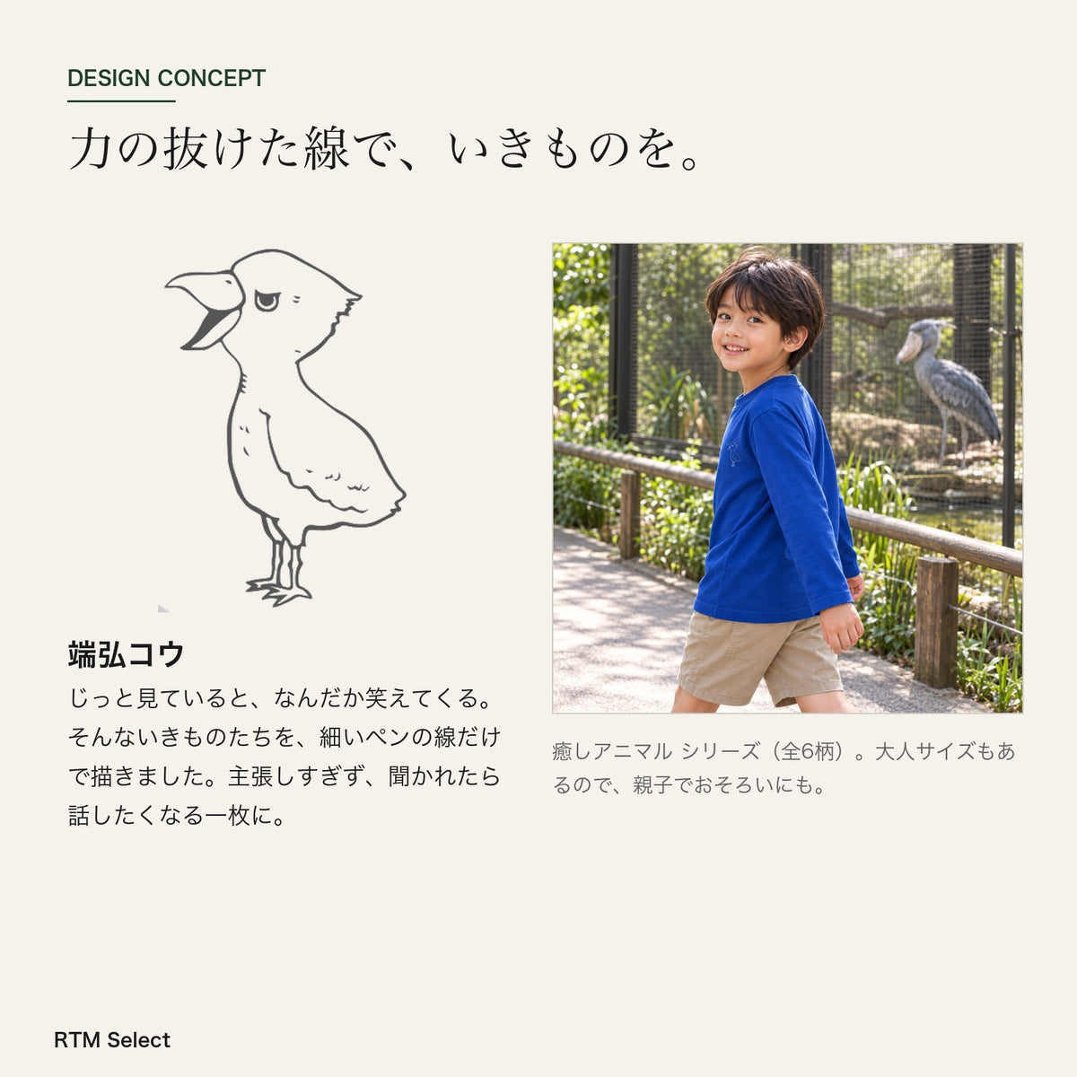 端弘コウ キッズ長袖Tシャツ デザインコンセプト
