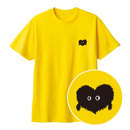 ふわふわハート「モフボウ」キッズTシャツ デイジー