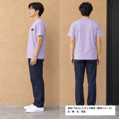 ふわふわハート ワンポイントTシャツ「モフボウ」｜もふもふの、おともだち。