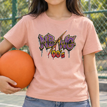 グラフィティロゴ キッズTシャツ「NB/WG 00's」｜00年代の空気をまとう。