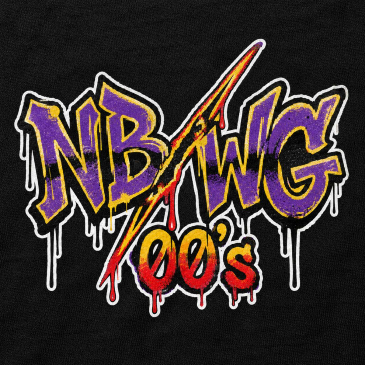 グラフィティロゴ キッズTシャツ「NB/WG 00's」｜00年代の空気をまとう。