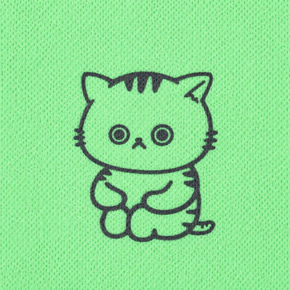 ねっこ キッズドライTシャツ メロン プリント接写・ドライ素材の質感