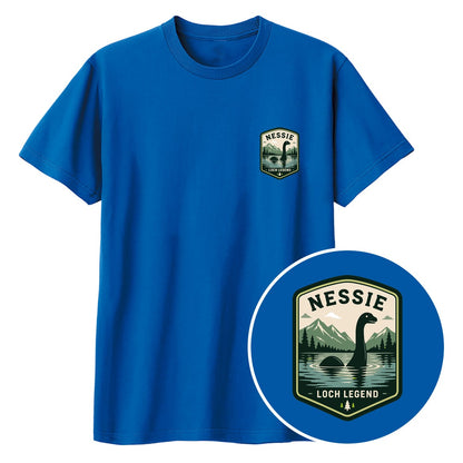 NESSIE ワンポイントキッズTシャツ 032_ロイヤルブルー