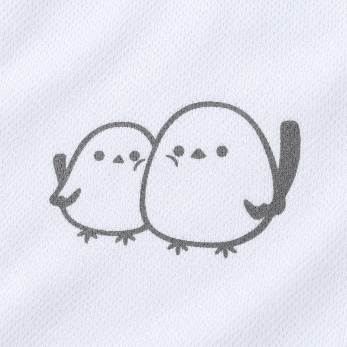 しまえなが キッズドライTシャツ プリント接写・ドライ素材の質感