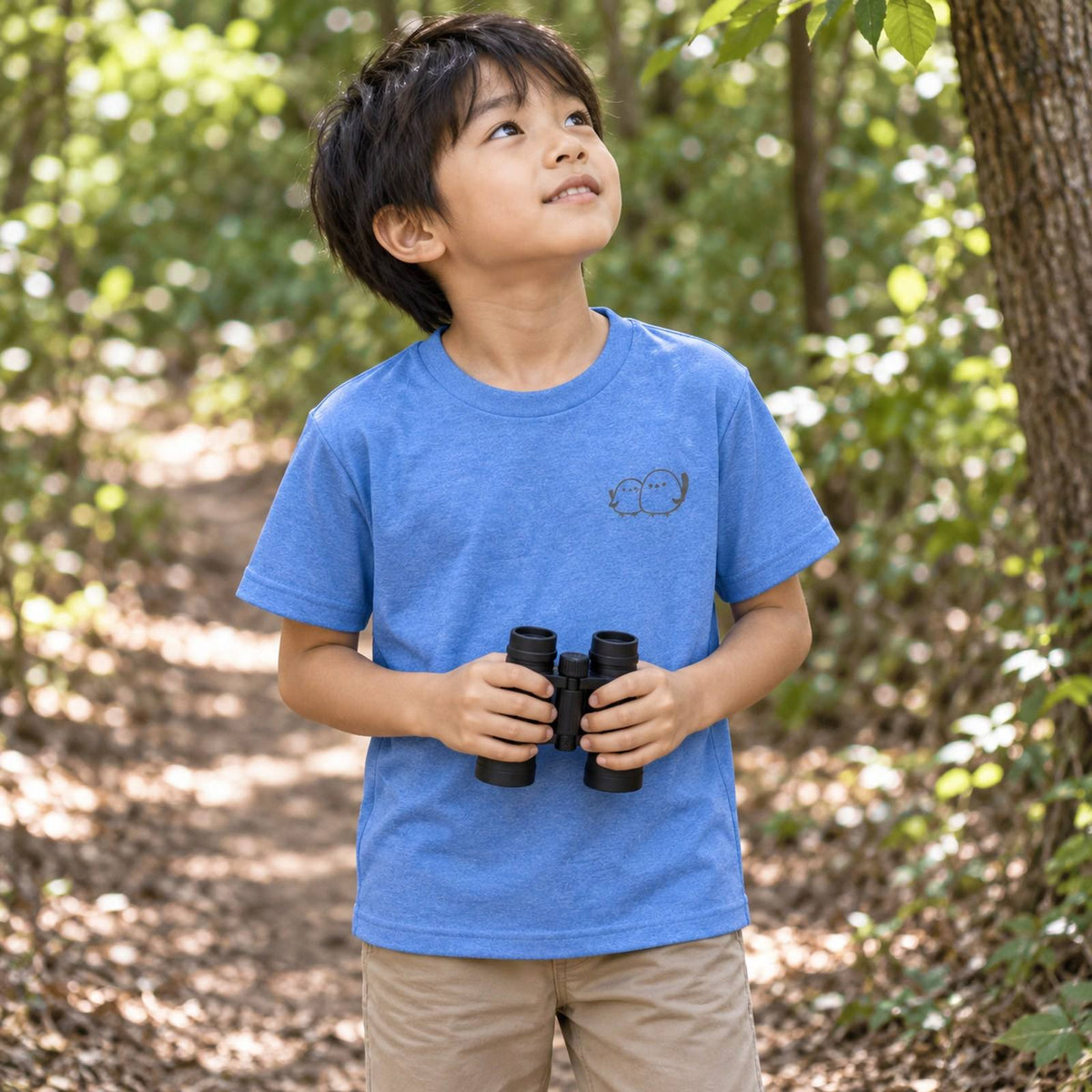 しまえなが キッズドライTシャツ 子どもの日常の着用写真